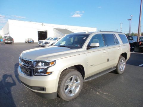 Champagne Silver Metallic Chevrolet Tahoe LT 4WD.  Click to enlarge.