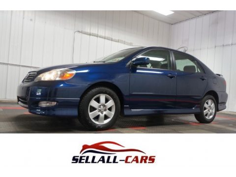 Indigo Ink Pearl Toyota Corolla S.  Click to enlarge.