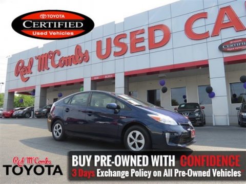 Nautical Blue Metallic Toyota Prius 3rd Gen Two Hybrid. Click to enlarge. Nautical Blue Metallic Toyota Prius 3rd Gen Two Hybrid. Click to enlarge.