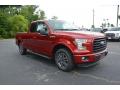 Front 3/4 View of 2015 Ford F150 XLT SuperCab #3