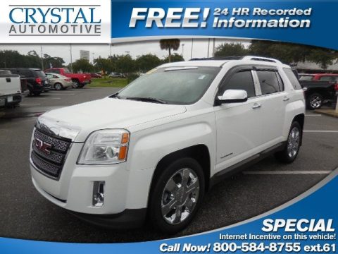 Olympic White GMC Terrain SLT.  Click to enlarge.