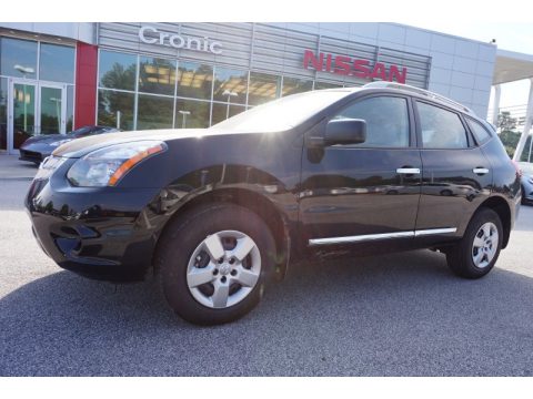 Super Black Nissan Rogue Select S.  Click to enlarge.