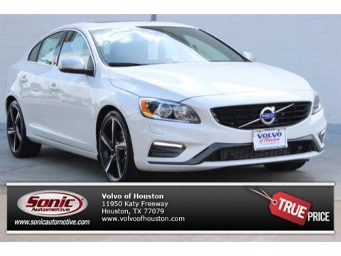 Ice White Volvo S60 T5 R-Design.  Click to enlarge.