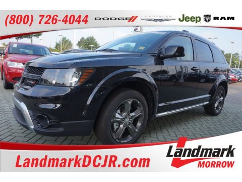 Pitch Black Dodge Journey Crossroad.  Click to enlarge.