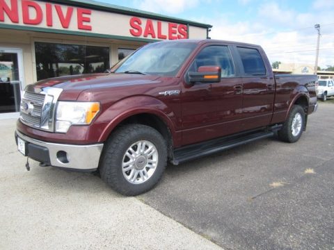 Royal Red Metallic Ford F150 Lariat SuperCrew 4x4.  Click to enlarge.