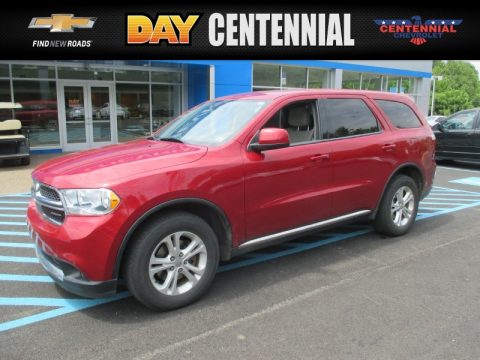 Inferno Red Crystal Pearl Dodge Durango Express 4x4.  Click to enlarge.