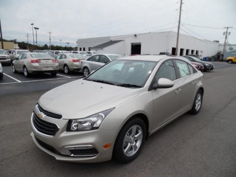 Champagne Silver Metallic Chevrolet Cruze Limited LT.  Click to enlarge.