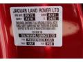 Jaguar Color Code 1AF Italian Racing Red Metallic #21