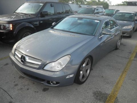 Pewter Metallic Mercedes-Benz CLS 500.  Click to enlarge.