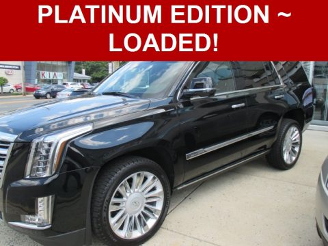 Black Raven Cadillac Escalade Platinum 4WD.  Click to enlarge.