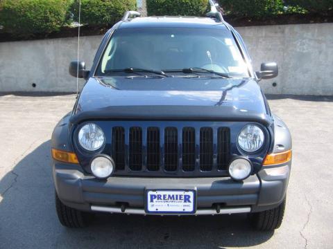 Patriot Blue Pearl Jeep Liberty Renegade 4x4.  Click to enlarge.