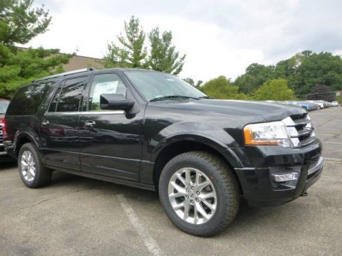 Tuxedo Black Metallic Ford Expedition EL Limited 4x4.  Click to enlarge.