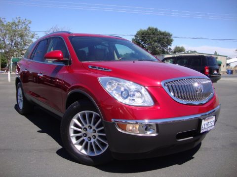 Crystal Red Tintcoat Buick Enclave FWD.  Click to enlarge.