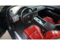  2012 Jaguar XF Warm Charcoal/Red Zone Interior #5