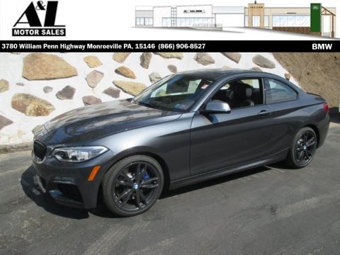 Mineral Grey Metallic BMW M235i xDrive Coupe.  Click to enlarge.