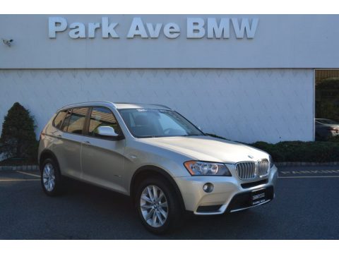 Mineral Silver Metallic BMW X3 xDrive 28i.  Click to enlarge.