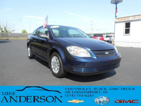 Imperial Blue Metallic Chevrolet Cobalt LS Coupe.  Click to enlarge.