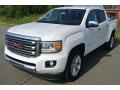 Front 3/4 View of 2016 GMC Canyon SLT Crew Cab #2