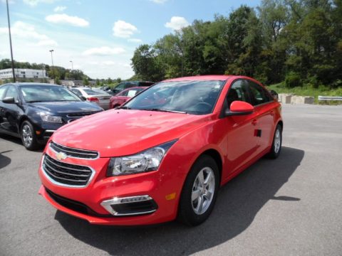 Red Hot Chevrolet Cruze Limited LT.  Click to enlarge.