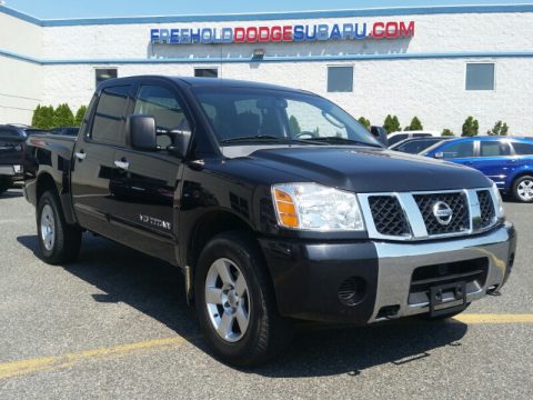 Galaxy Black Nissan Titan SE Crew Cab 4x4. Click to enlarge. Galaxy Black Nissan Titan SE Crew Cab 4x4. Click to enlarge.