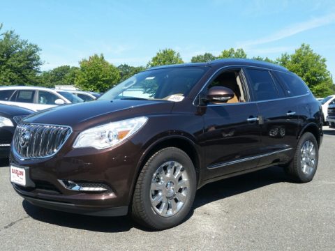 Dark Chocolate Metallic Buick Enclave Leather AWD.  Click to enlarge.