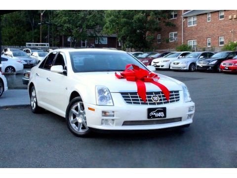 White Diamond Cadillac STS V6.  Click to enlarge.