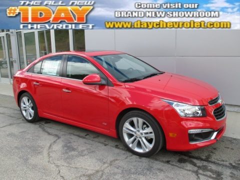 Red Hot Chevrolet Cruze Limited LTZ.  Click to enlarge.