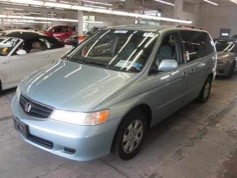 Havasu Blue Metallic Honda Odyssey EX.  Click to enlarge.