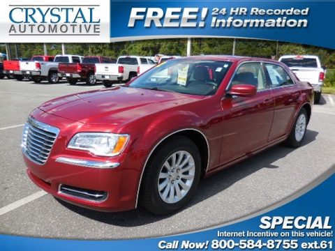 Deep Cherry Red Crystal Pearl Chrysler 300 .  Click to enlarge.