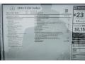 2016 Mercedes-Benz E 350 Sedan Window Sticker #10 2016 Mercedes-Benz E 350 Sedan Window Sticker #10