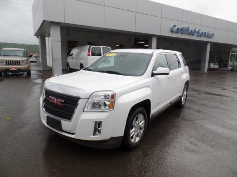 Olympic White GMC Terrain SLE AWD.  Click to enlarge.