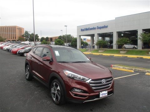 Ruby Wine Hyundai Tucson Limited.  Click to enlarge.