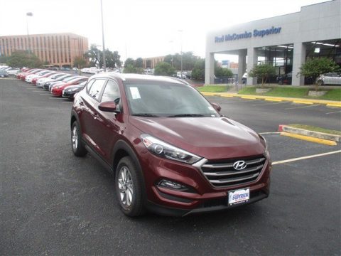 Ruby Wine Hyundai Tucson SE.  Click to enlarge.