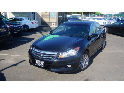 Crystal Black Pearl Honda Accord EX-L V6 Sedan. Click to enlarge. Crystal Black Pearl Honda Accord EX-L V6 Sedan. Click to enlarge.