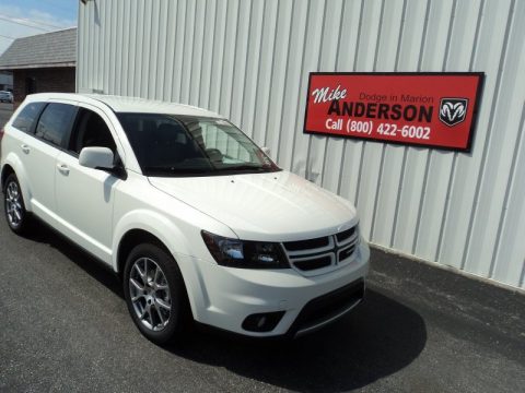 White Dodge Journey R/T AWD.  Click to enlarge.