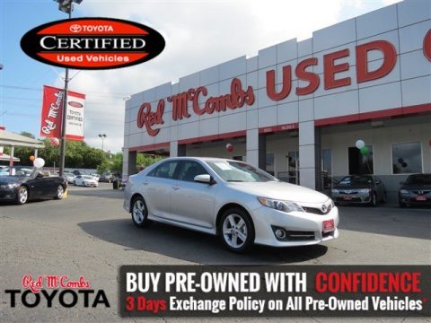 Classic Silver Metallic Toyota Camry SE.  Click to enlarge.