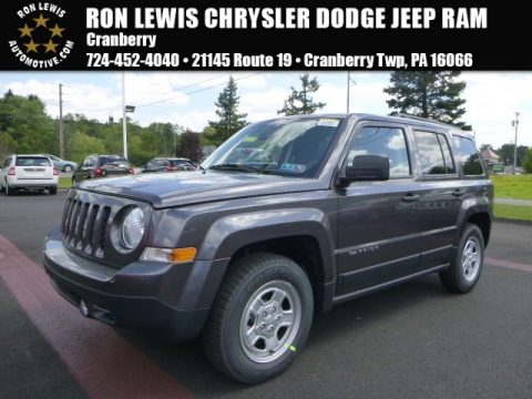Granite Crystal Metallic Jeep Patriot Sport.  Click to enlarge.
