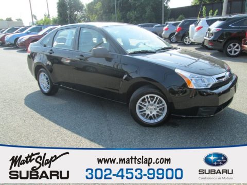 Ebony Black Ford Focus SE Sedan. Click to enlarge. Ebony Black Ford Focus SE Sedan. Click to enlarge.
