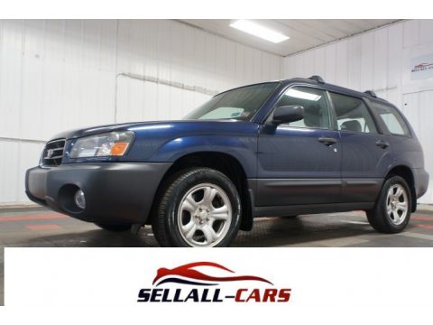 Regal Blue Pearl Subaru Forester 2.5 X.  Click to enlarge.