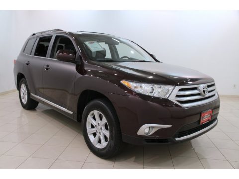 Sizzling Crimson Mica Toyota Highlander SE 4WD.  Click to enlarge.