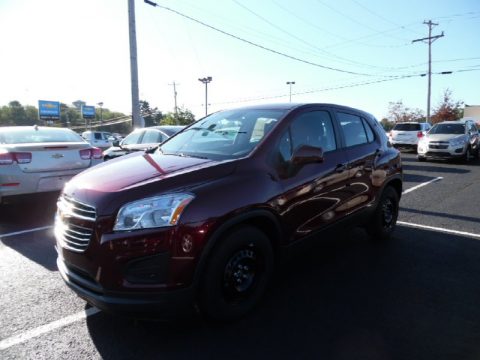 Crimson Metallic Chevrolet Trax LS. Click to enlarge. Crimson Metallic Chevrolet Trax LS. Click to enlarge.