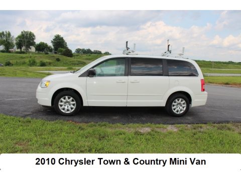 Stone White Chrysler Town & Country LX.  Click to enlarge.