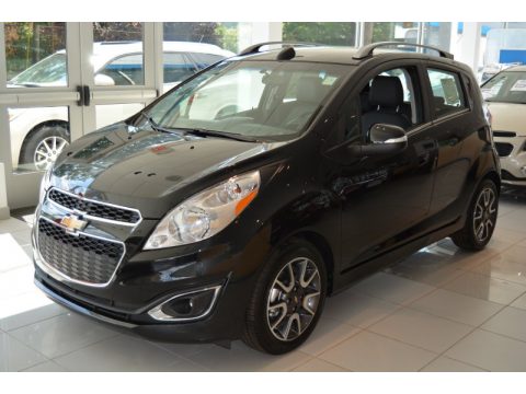 Black Chevrolet Spark LT.  Click to enlarge.