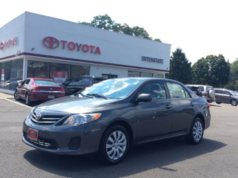 Magnetic Gray Metallic Toyota Corolla LE.  Click to enlarge.