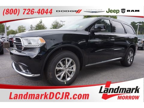 Black Forest Green Pearl Dodge Durango Limited.  Click to enlarge.