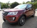 Front 3/4 View of 2016 Ford Explorer Sport 4WD #8