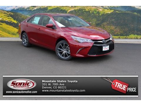 Ruby Flare Pearl Toyota Camry XSE.  Click to enlarge.