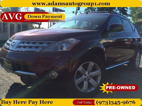 Merlot Pearl Nissan Murano SL AWD.  Click to enlarge.