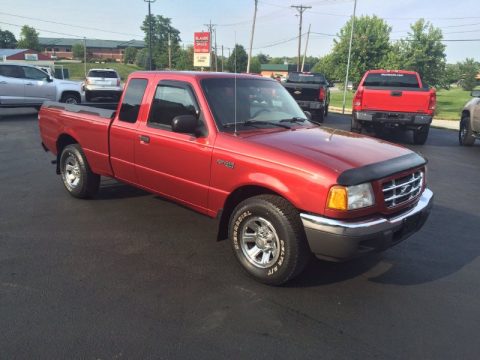 Toreador Red Metallic Ford Ranger XLT SuperCab.  Click to enlarge.