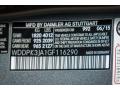 Mercedes-Benz Color Code 992 Selenite Grey Metallic #7